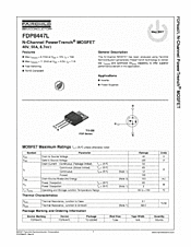 DataSheet FDP8447L pdf