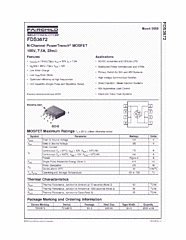 DataSheet FDS3672 pdf