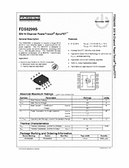 DataSheet FDS6299S pdf