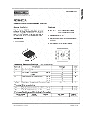 DataSheet FDS6572A pdf