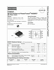 DataSheet FDS8447 pdf