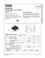 DataSheet FDS8817NZ pdf