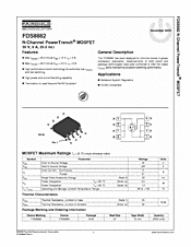 DataSheet FDS8882 pdf