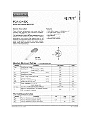 DataSheet FQA13N50C pdf