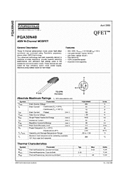 DataSheet FQA30N40 pdf