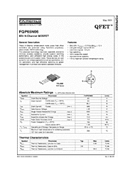 DataSheet FQP65N06 pdf