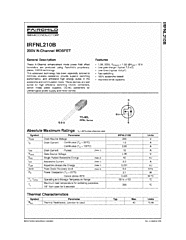 DataSheet IRFNL210B pdf