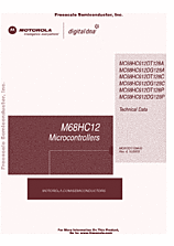 DataSheet MC912DT128AM pdf