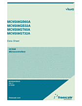 DataSheet MC9S08GB32AC pdf