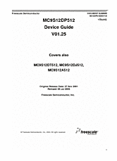 DataSheet MC9S12DP512M pdf