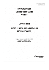 DataSheet MC9S12DT256V pdf