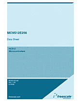 DataSheet MC9S12E256M pdf