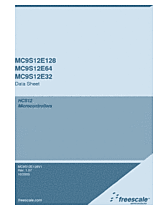 DataSheet MC9S12E64V pdf