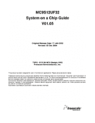 DataSheet MC9S12UF32P pdf