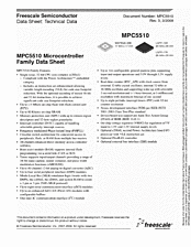 DataSheet MPC5510 pdf