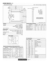 DataSheet HDM128GS12-1 pdf