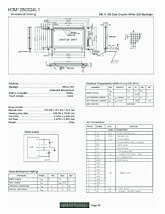 DataSheet HDM128GS24L-1 pdf