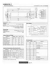 DataSheet HDM24416L-1 pdf