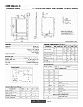 DataSheet HDM3224CL-S pdf