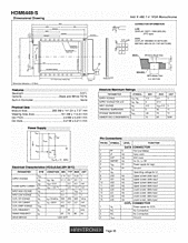 DataSheet HDM6448-S pdf