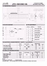 DataSheet JYC-160109C-VA pdf