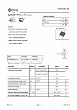 DataSheet IPD30N03S4L-09 pdf