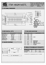 DataSheet ITM-1602K18C pdf