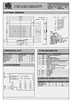 DataSheet ITM-240128K3 pdf