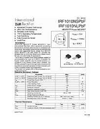 DataSheet IRF1010NL pdf