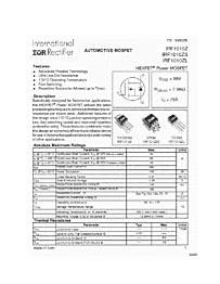 DataSheet IRF1010Z pdf