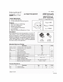 DataSheet IRF2204L pdf