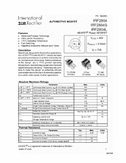 DataSheet IRF2804L pdf