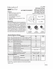 DataSheet IRF2807ZS pdf