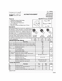 DataSheet IRF2903ZS pdf