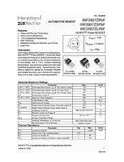 DataSheet IRF2907ZL pdf