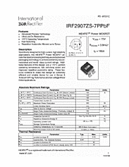 DataSheet IRF2907ZS-7PPBF pdf