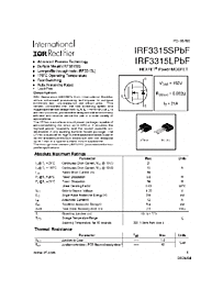 DataSheet IRF3315L pdf