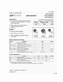 DataSheet IRF3708L pdf