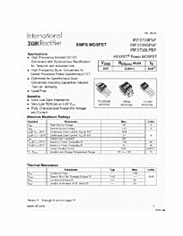 DataSheet IRF3709 pdf