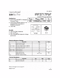 DataSheet IRF3717 pdf