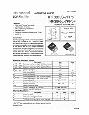 DataSheet IRF3805S-7P pdf