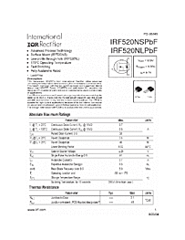 DataSheet IRF520NL pdf