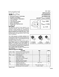 DataSheet IRF630NL pdf