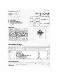 DataSheet IRF7342Q pdf