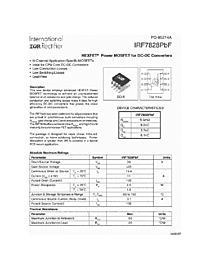 DataSheet IRF7828 pdf