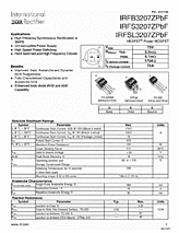 DataSheet IRFB3207ZPBF pdf