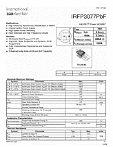 DataSheet IRFP3077PBF pdf