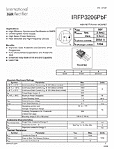 DataSheet IRFP3206PBF pdf