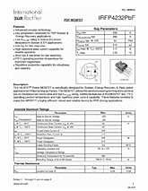 DataSheet IRFP4232 pdf