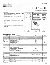 DataSheet IRFP4310ZPBF pdf